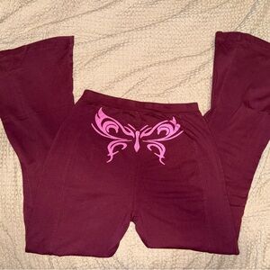 Urban outfitters tattoo dream flare pants